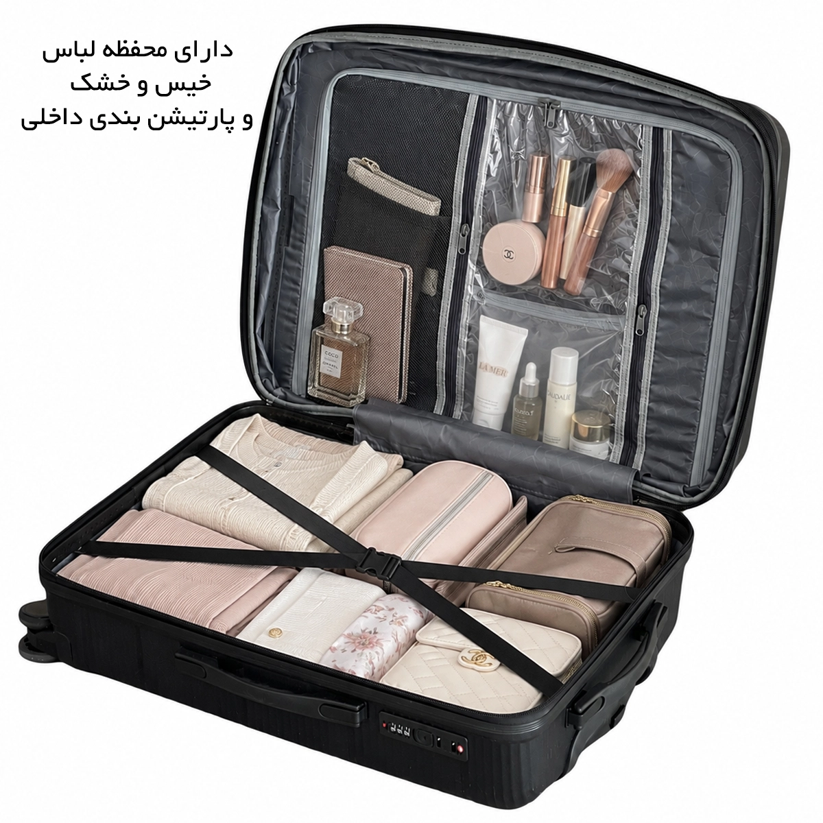 چمدان وارداتی گوگانا مدل GOOGANA-GOOG403020Series Premium Protection