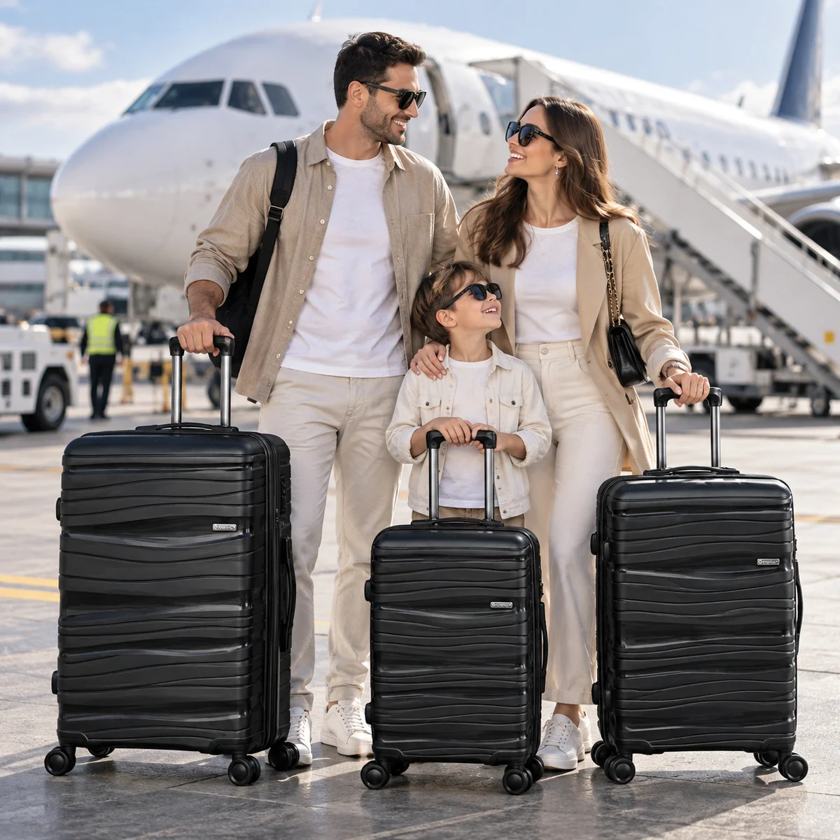 چمدان کوچک گوگانا مدل GOOGANA-GOOG404040S SMALL (نشکن)