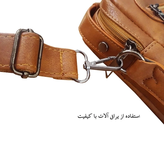 کیف رودوشی چرمی مردانه گوگانا مدل GOOGANA - GOOG405