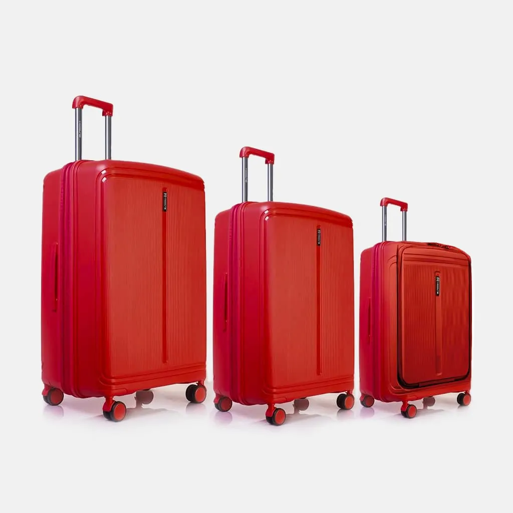 قیمت چمدان نشکن هادایز مدل HADIZE - HZD001 SERIES POLYPROPYLENE سری 3 عددی