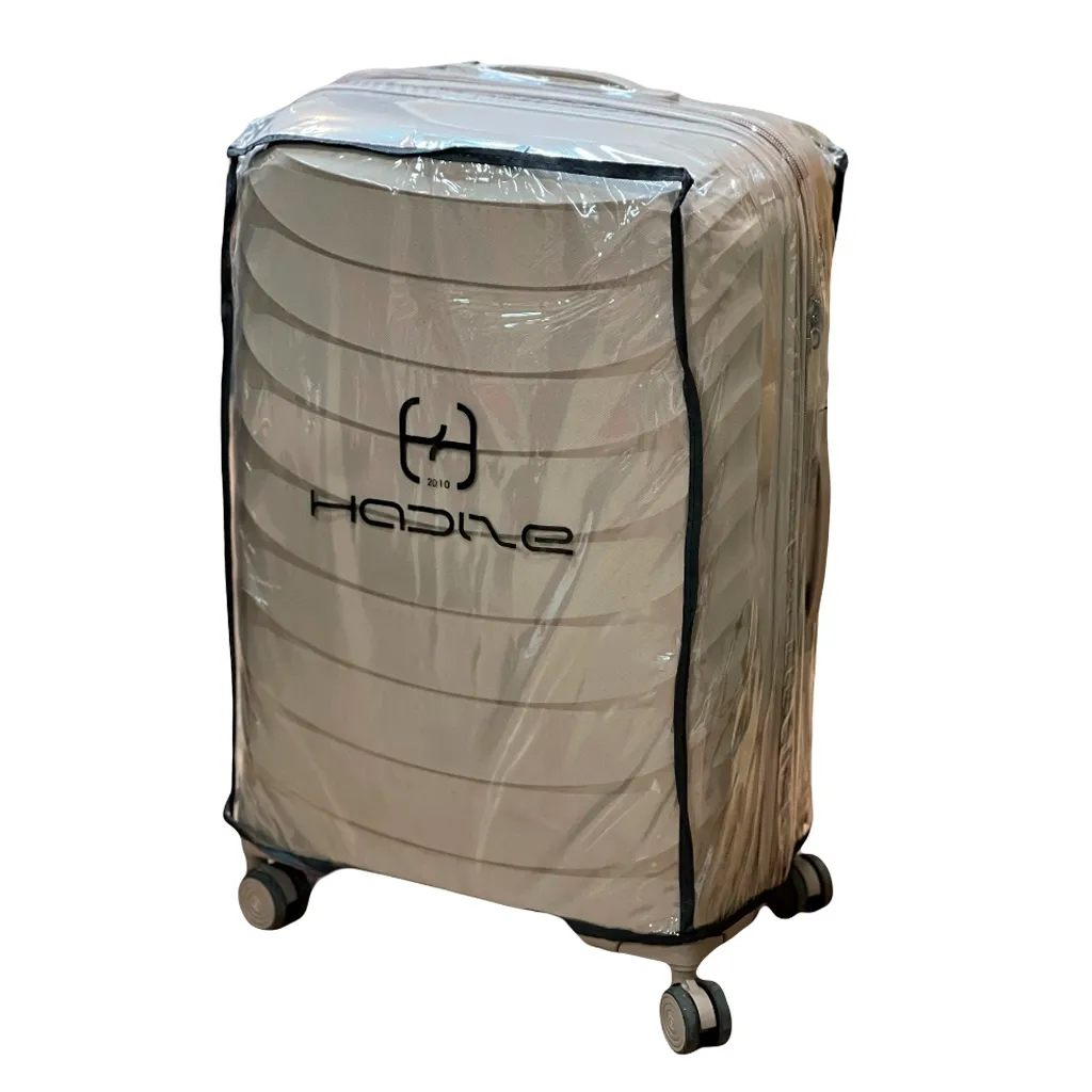 چمدان نشکن هادایز مدل HADIZE - HZD185 MEDIUM POLYPROPYLENE سایز متوسط ( همراه با کاور هدیه)