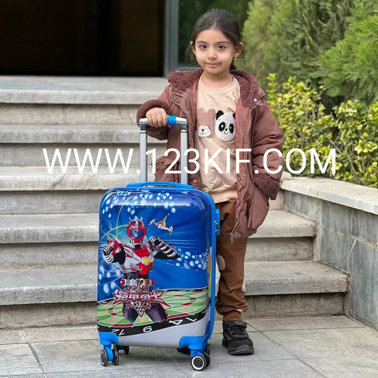 چمدان کودک انیمیشنی طرح ربات 1 مدل MISCELLANEOUS - MSN40114