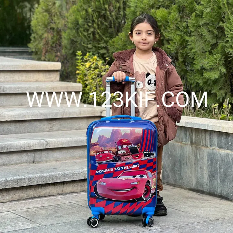 خرید چمدان کودک انیمیشنی طرح ماشین McQueen مدل MISCELLANEOUS - MSN40117