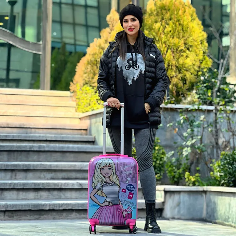 قیمت چمدان کودک انیمیشنی طرح باربی Barbie مدل MISCELLANEOUS - MSN40131
