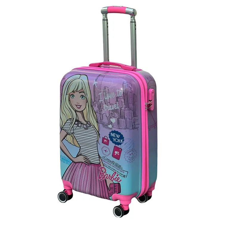 عکس چمدان کودک انیمیشنی طرح باربی Barbie مدل MISCELLANEOUS - MSN40131
