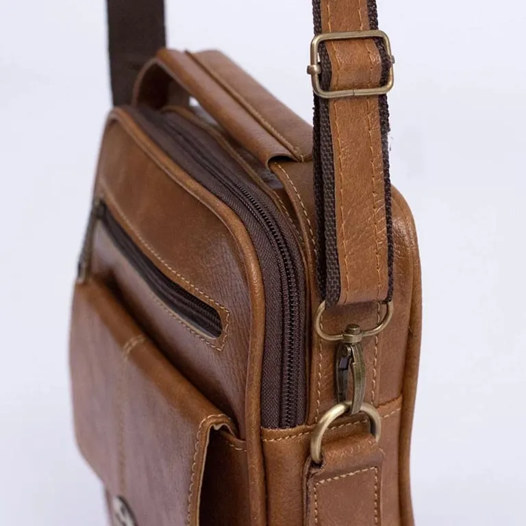 کیف دوشی مردانه مدل MISCELLANEOUS - MSN638 LEATHER BAG