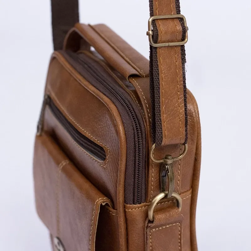 فروش عمده کیف رودوشی چرمی مدل MSN638 LEATHER BAG