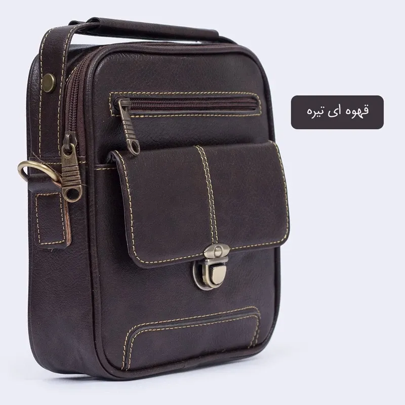 کیف ارزان هدیه چرمی مدل MSN638 LEATHER BAG