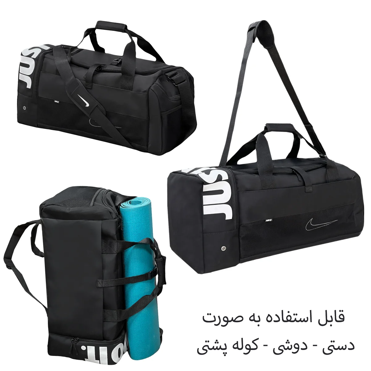خرید ساک ورزشی نایکی تفکیکی کد  NIKE - NK99098 MULTI-COMPARTMENT GYM BAG