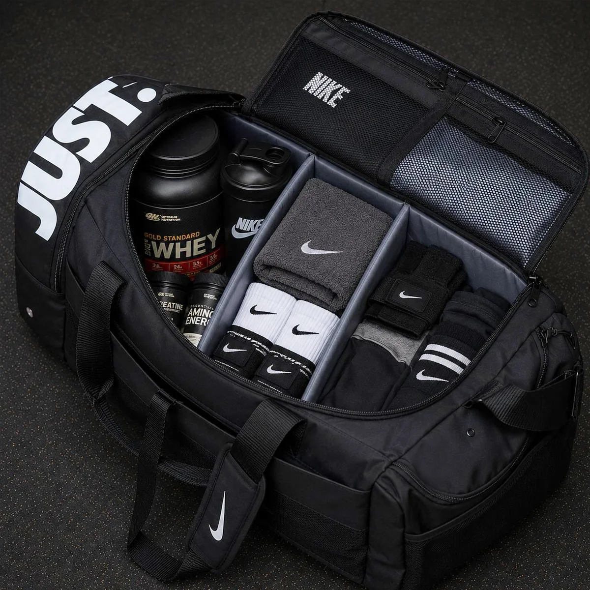 ساک سفری نایکی تفکیکی کد  NIKE - NK99098 MULTI-COMPARTMENT GYM BAG