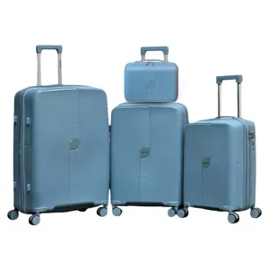 بهترین قیمت چمدان نشکن اسپید مدل SPEED-SPD954 SERIES سری 4 عددی (به همراه چمدان آرایشی هدیه)