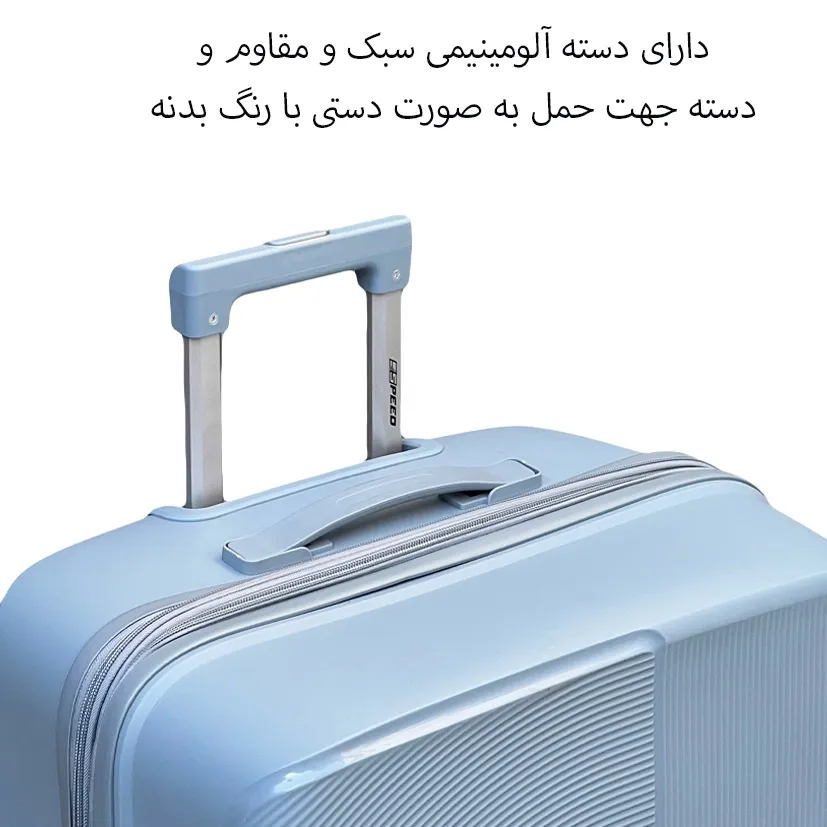 فروش چمدان نشکن اسپید مدل SPEED-SPD954 SERIES سری 4 عددی (به همراه چمدان آرایشی هدیه)