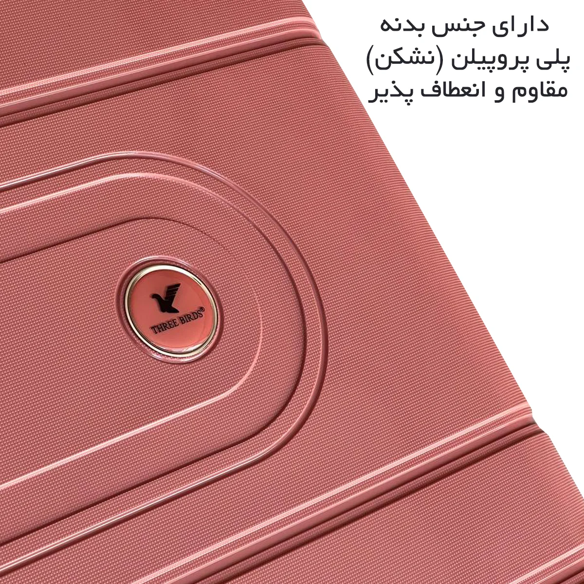 خرید ست چمدان تری بردز مدل THREE BIRDS - TB7171SERIES سری 3 عددی (نشکن)