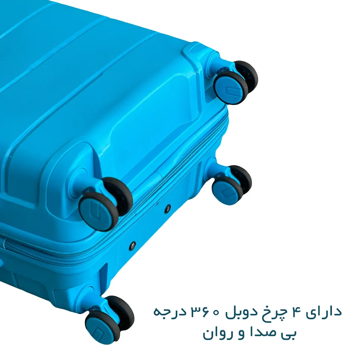 بهترین قیمت چمدان وارداتی تیتان پلورا مدل TITANPLORA - TP6767 سری 4 عددی (کیف آرایشی هدیه)