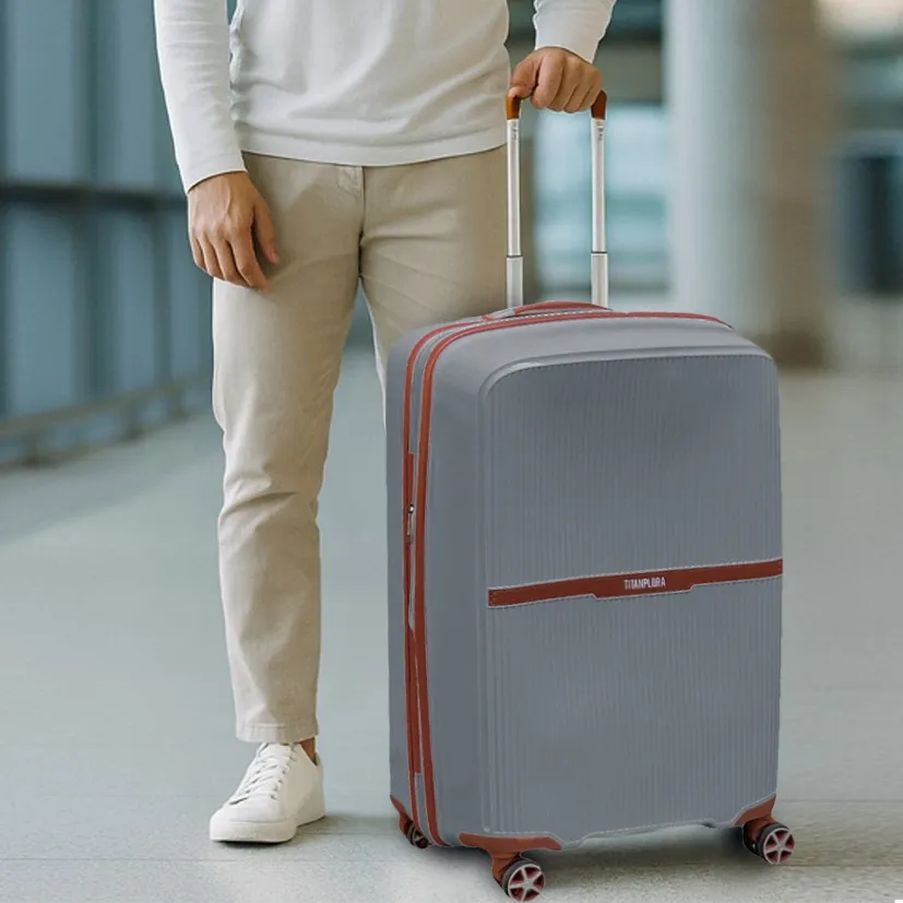خرید چمدان نشکن تیتان پلورا مدل TITANPLORA - TP6565M GO EXPERIENCE MEDIUM سایز متوسط