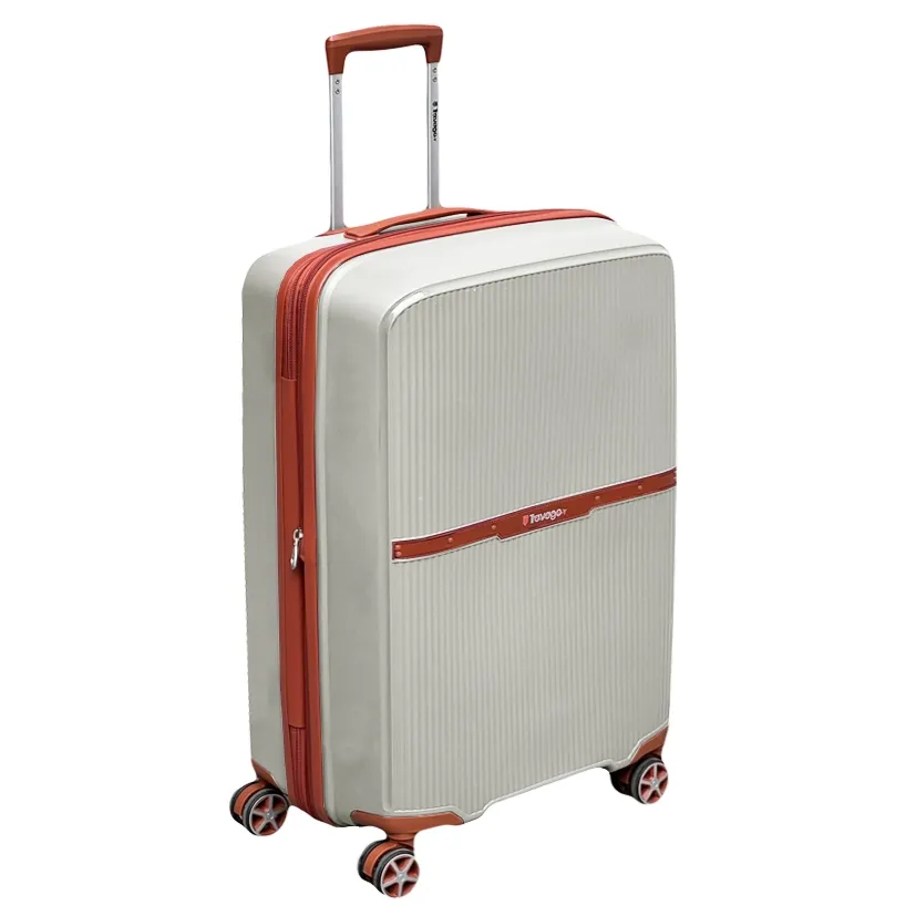 چمدان نشکن تراولگو مدل TRAVEL GO - TV7575M TRIP TIME MEDIUM سایز متوسط