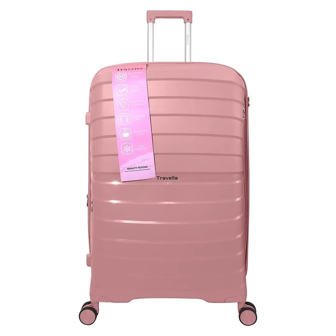 چمدان پلی پروپیلن تراولا مدل TRAVELLA - TRVL40355 L سایز بزرگ