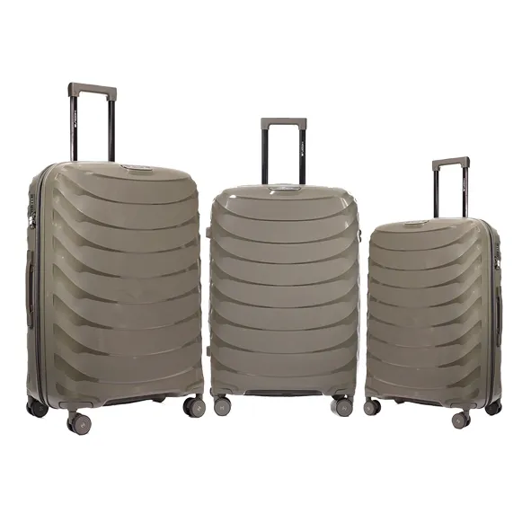 چمدان وارداتی هادایز مدل HADIZE - HZD185 SERIES POLYPROPYLENE سری 3 عددی