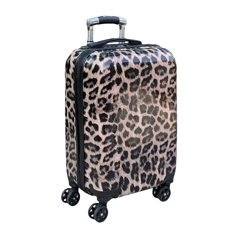 چمدان سایز کوچک پلنگی طرح LEOPARD مدل MSN40136