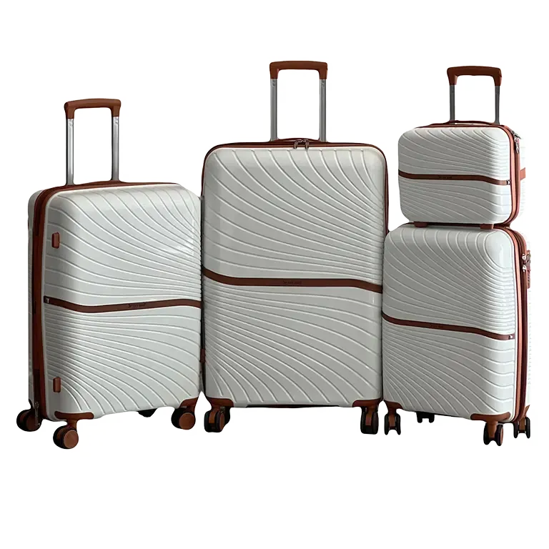 چمدان وارداتی SkyBird مدل SB40150 SERIES سری چهار عددی (به همراه یک عدد چمدان ارایشی هدیه)