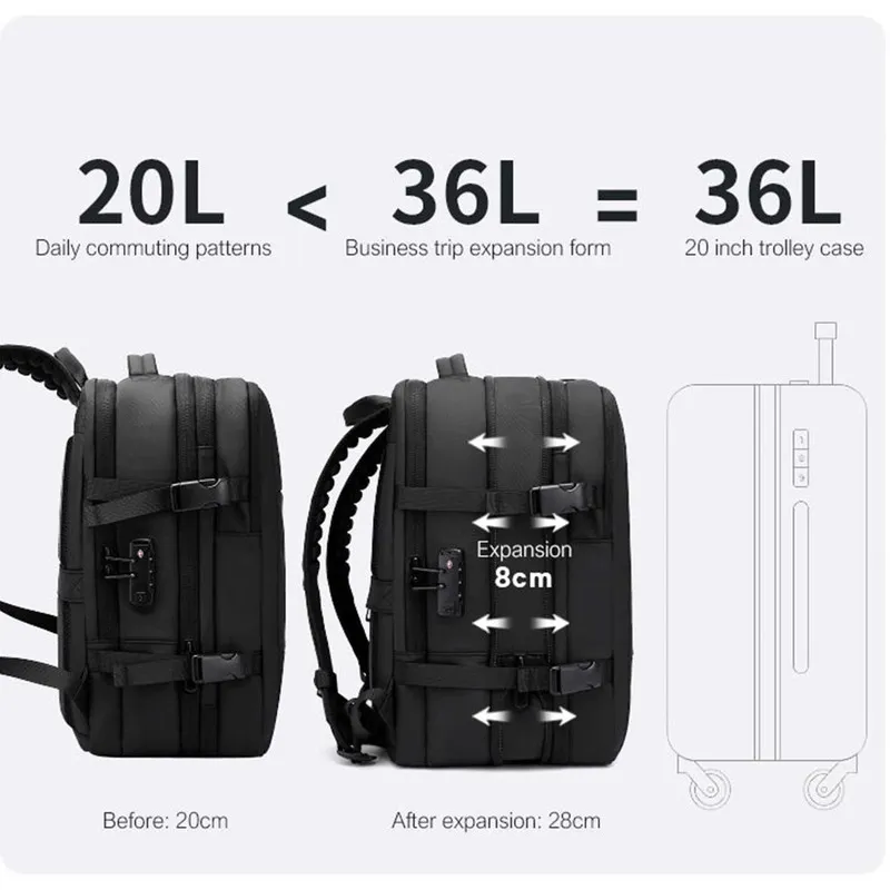 کوله سفری بنج اورجینال مدل BANGE BG3028